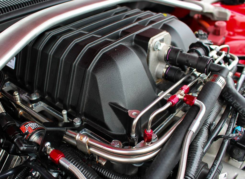 LSA ZL1 Camaro Supercharger Spacer Plate System