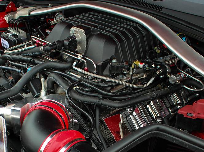 LSA ZL1 Camaro Supercharger Spacer Plate System