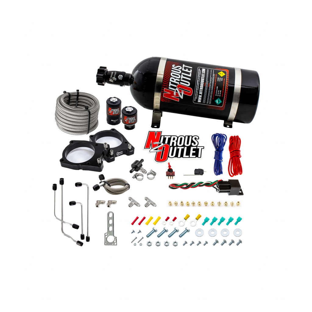 2008-2019 Lamborghini Gallardo / Huracan, 2009-2015 Audi R8 Hard-Line Plate System - Gas/E85 (5-55psi)(70-200HP)