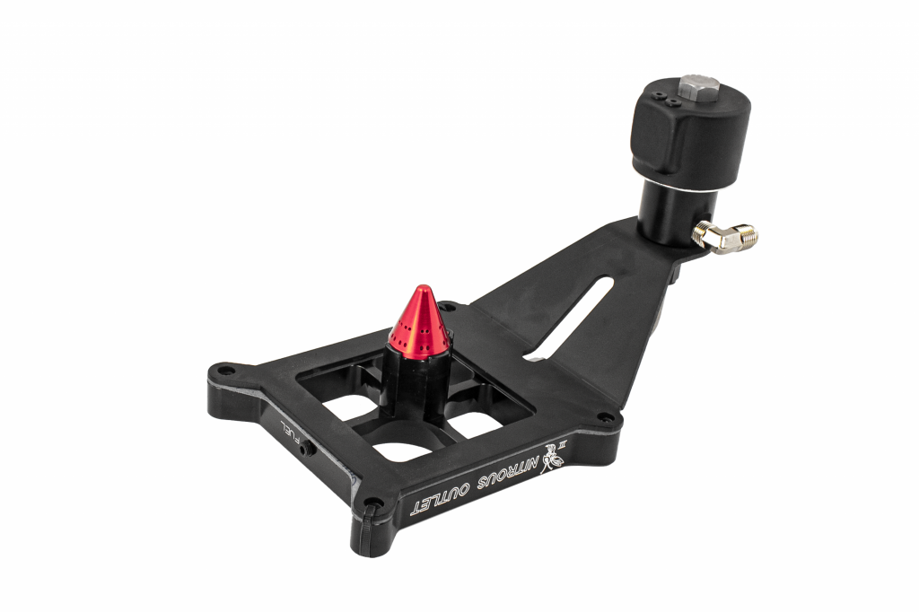 4150 Stinger 3 Dry Race Plate Conversion, with Deep-Break Center Mount Solenoid Bracket (50-600hp)