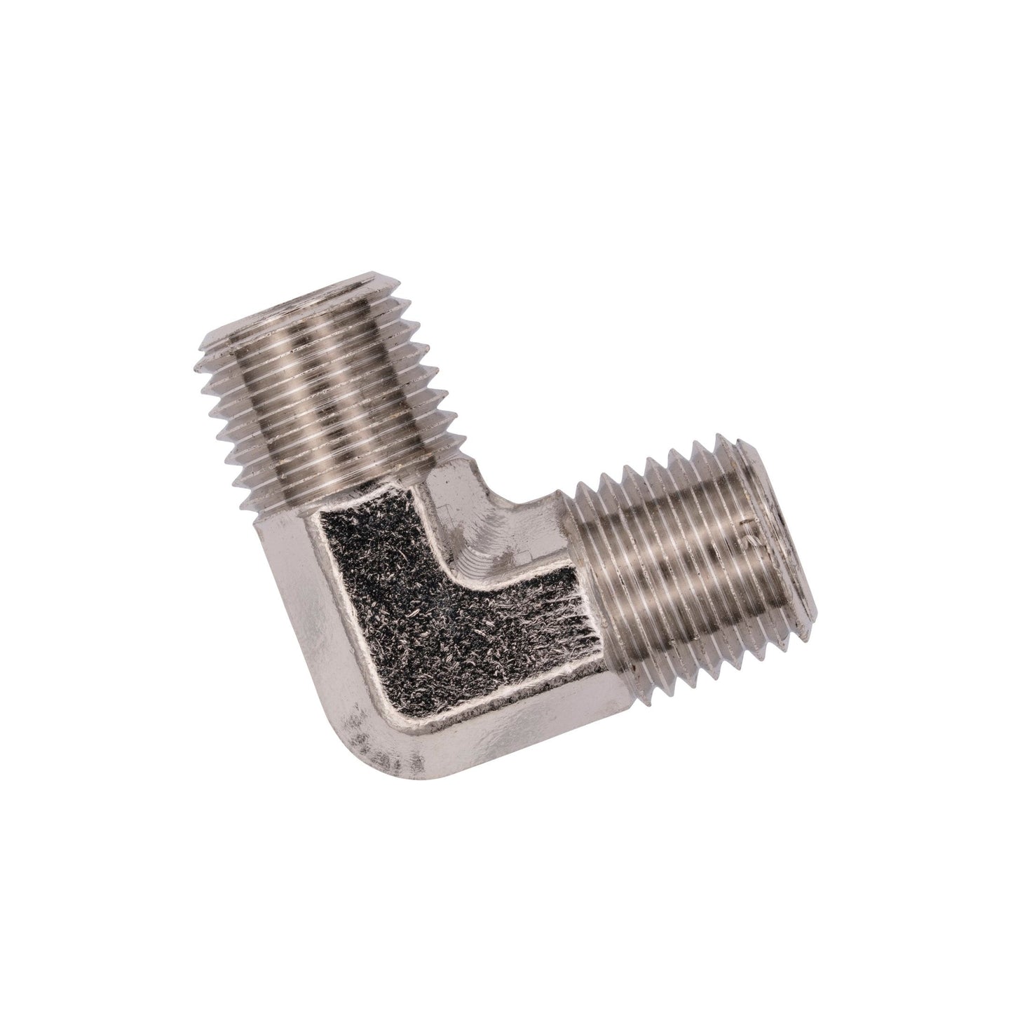 1/4" NPT x 1/4" NPT 90 Degree Fitting - Male/Male