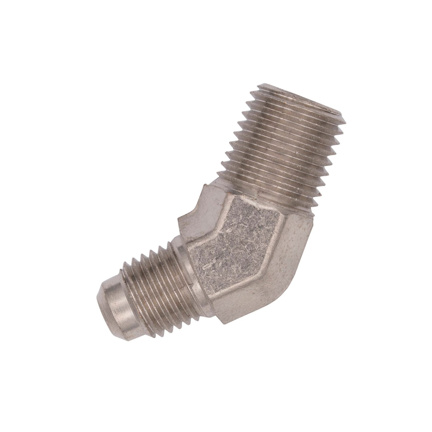 1/4" NPT X 4AN 45 Degree Fitting - Male /Male