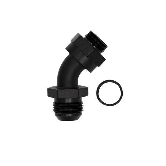 M22 ORB 45 Degree Male to AN Male Swivel Adapter