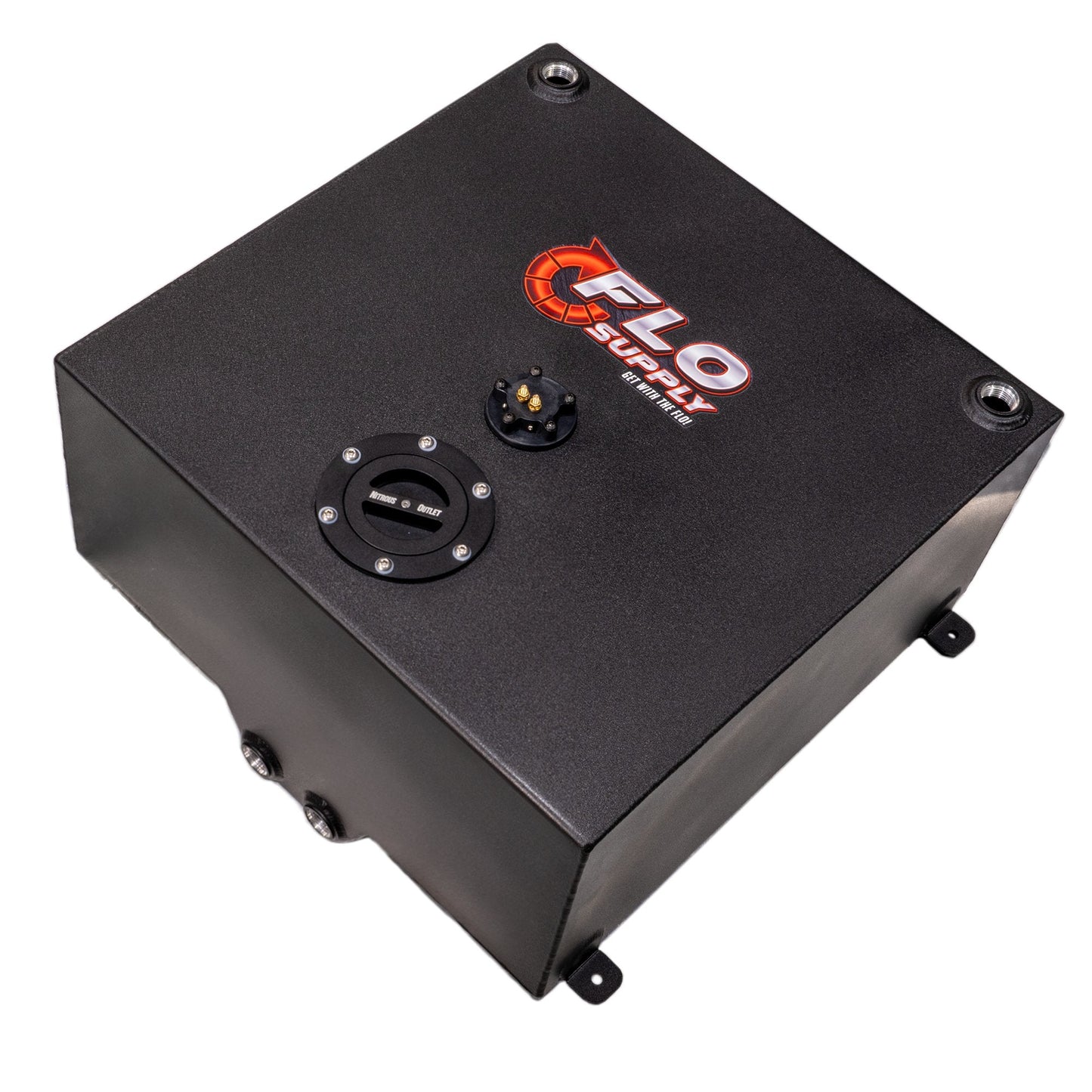 Flo Supply Universal Fuel Cell With Fuel Level Sensor - 20 Gallon/12AN Female ORB Bungs