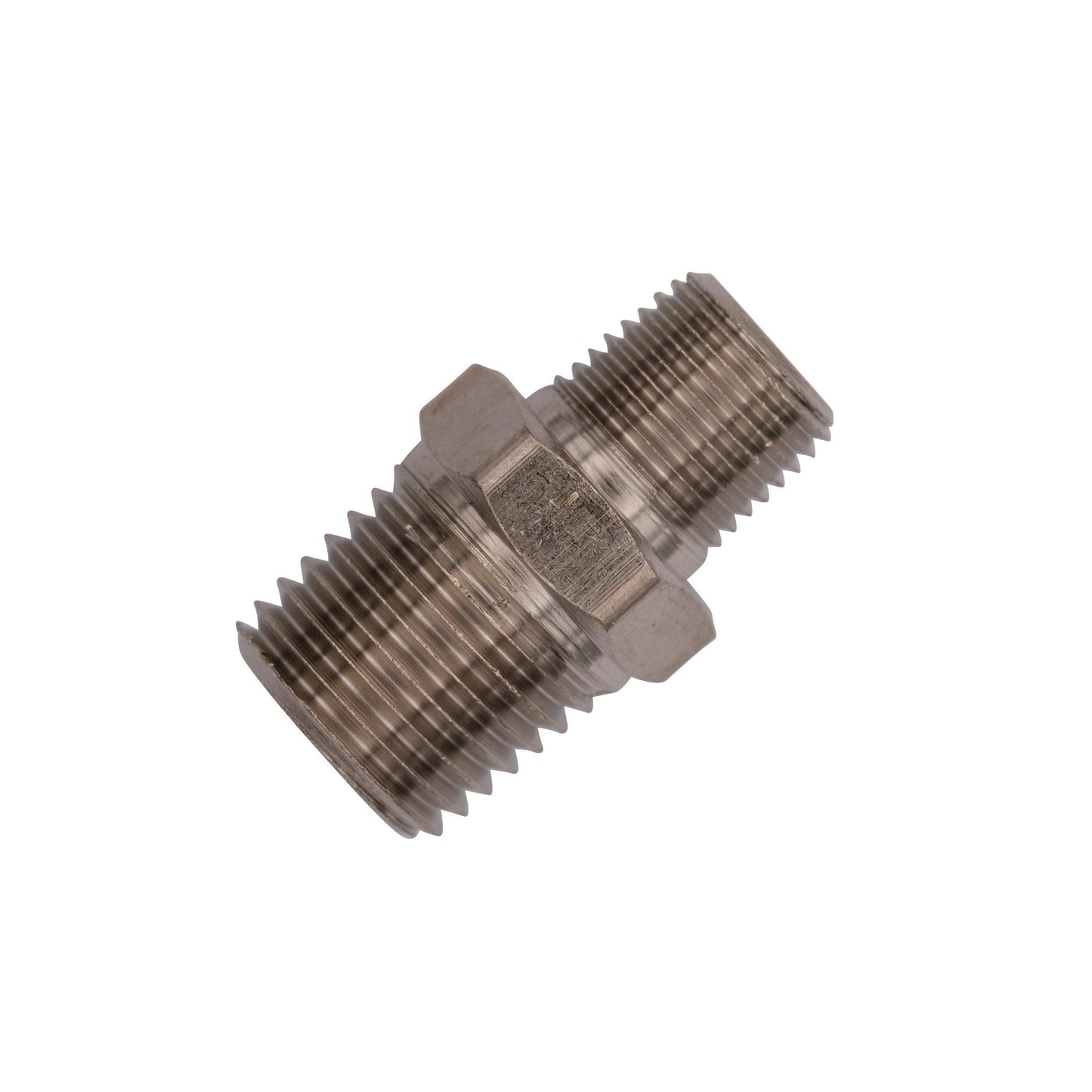 1/8" NPT x 1/4" NPT Straight Fitting - Male/Male