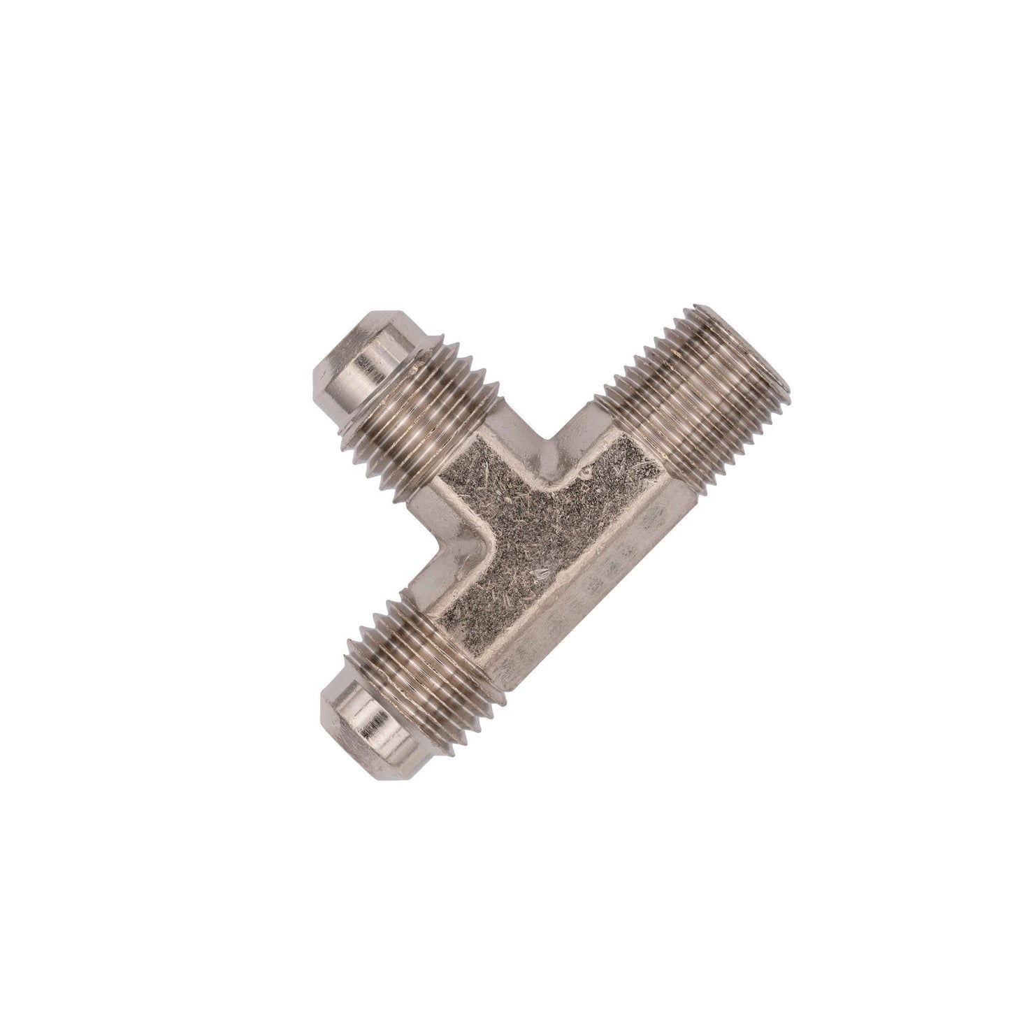 1/8" NPT x 4AN x 4AN Run Tee Fitting - Male/Male/Male