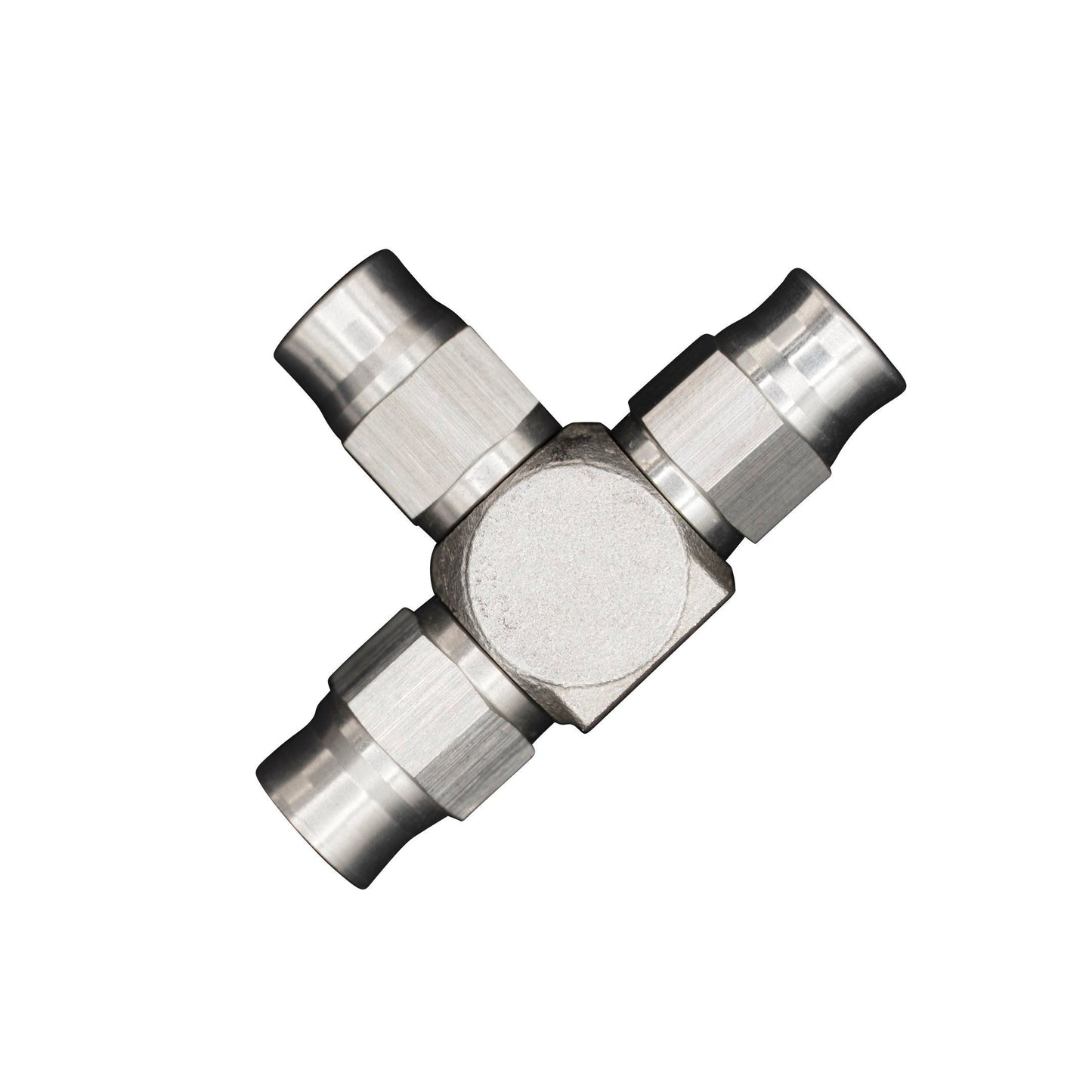 3AN Hose End Tee Block With Out Mounting Tab