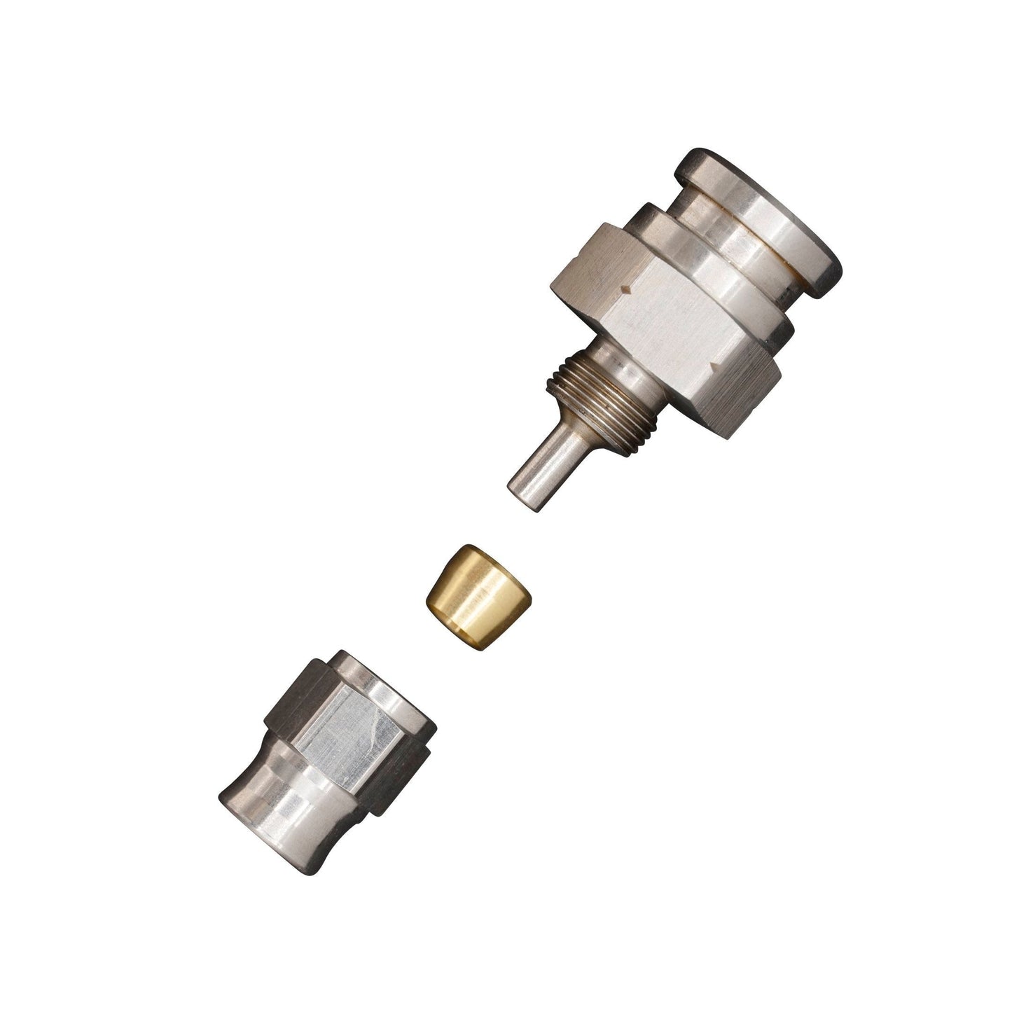 Flo Supply Metric Thread Female Bubble Flare to 3AN Hose End