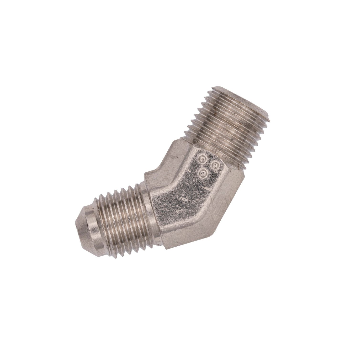 1/8" NPT x 3AN 45 Degree Fitting - Male /Male