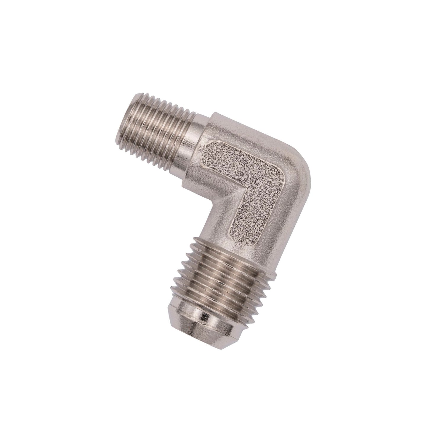 1/8" NPT x 6AN 90 Degree Fitting - Male/Male