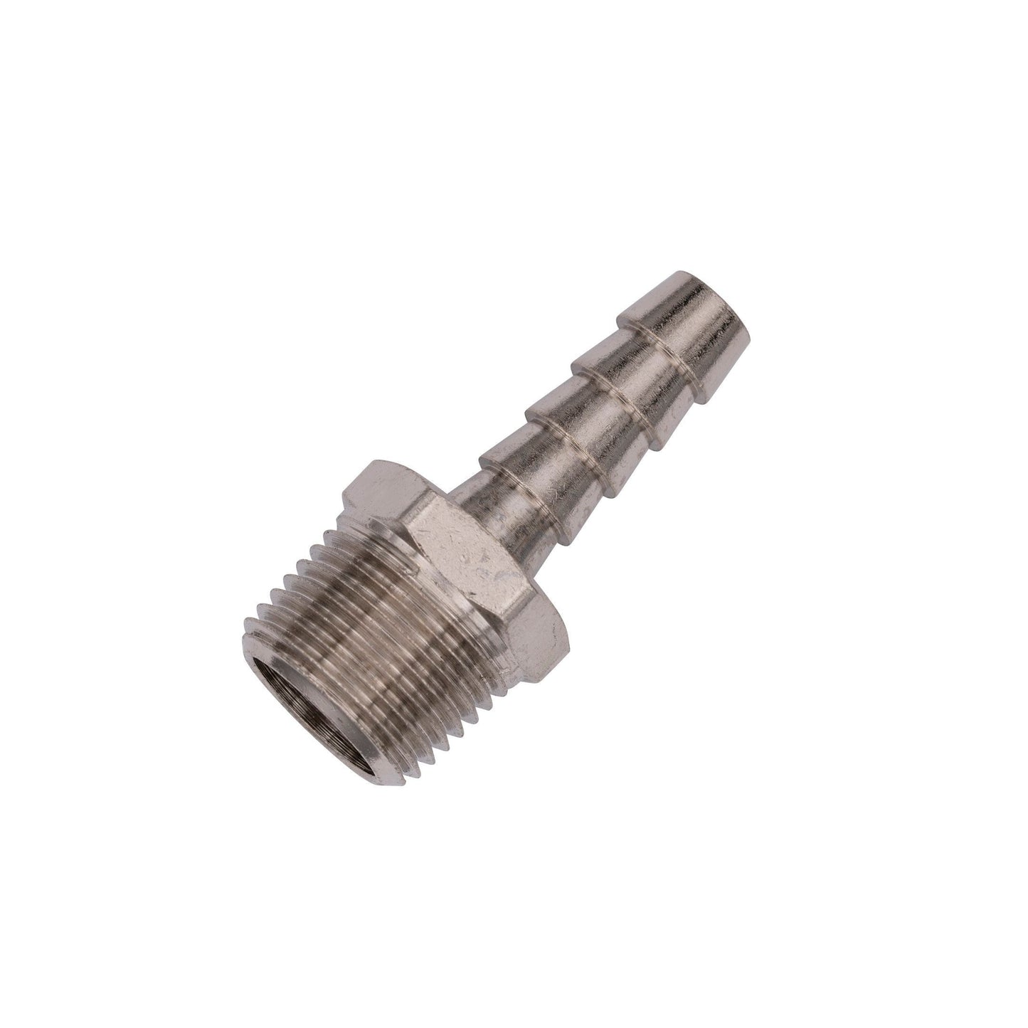 3/8" NPT x 5/16" Straight Hose Barb Fitting - Male/Male