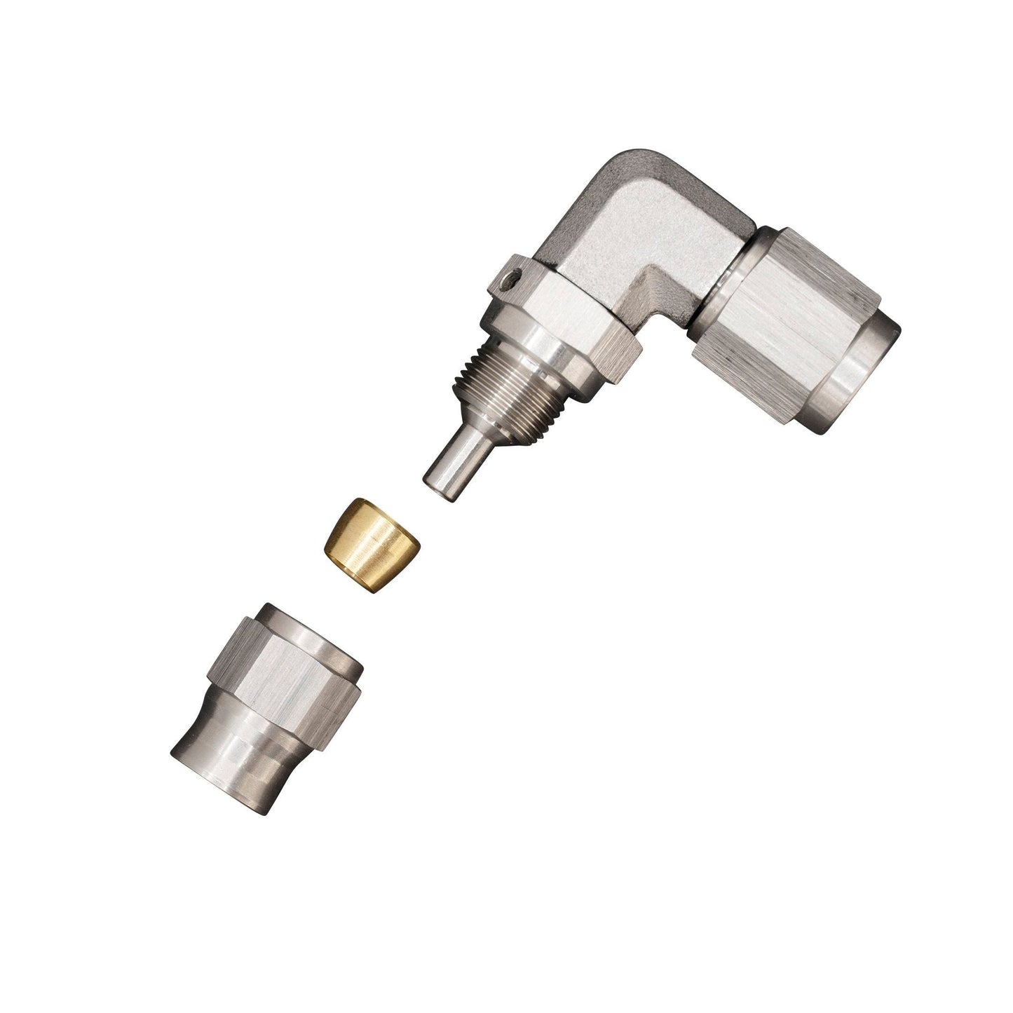 Female 90 Degree to AN Hose End