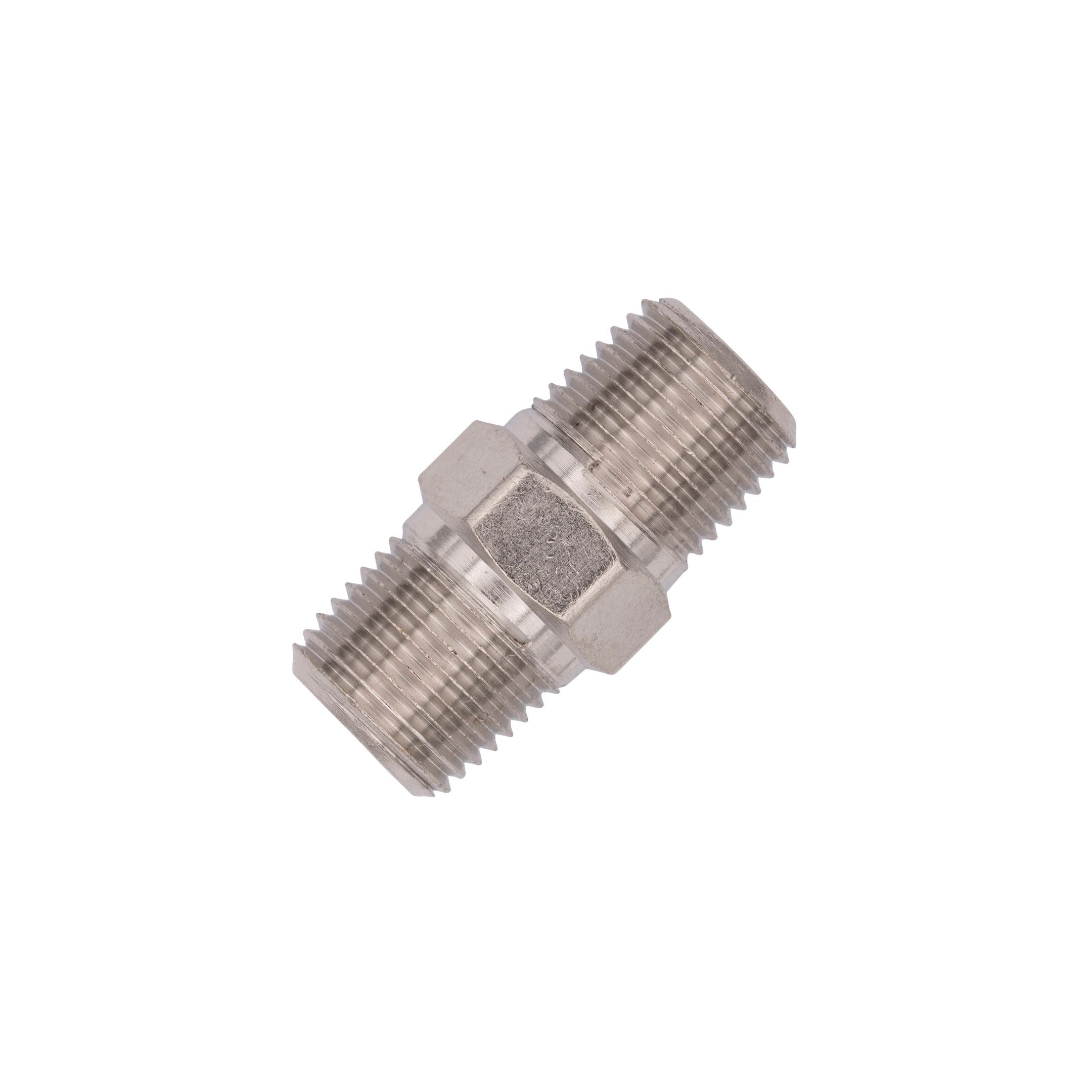 JEGS AN To NPT Straight Adapter Fitting [-8 AN Male To 1/4 In. NPT Male To 1 4 In Npt Male Black - Foto 9