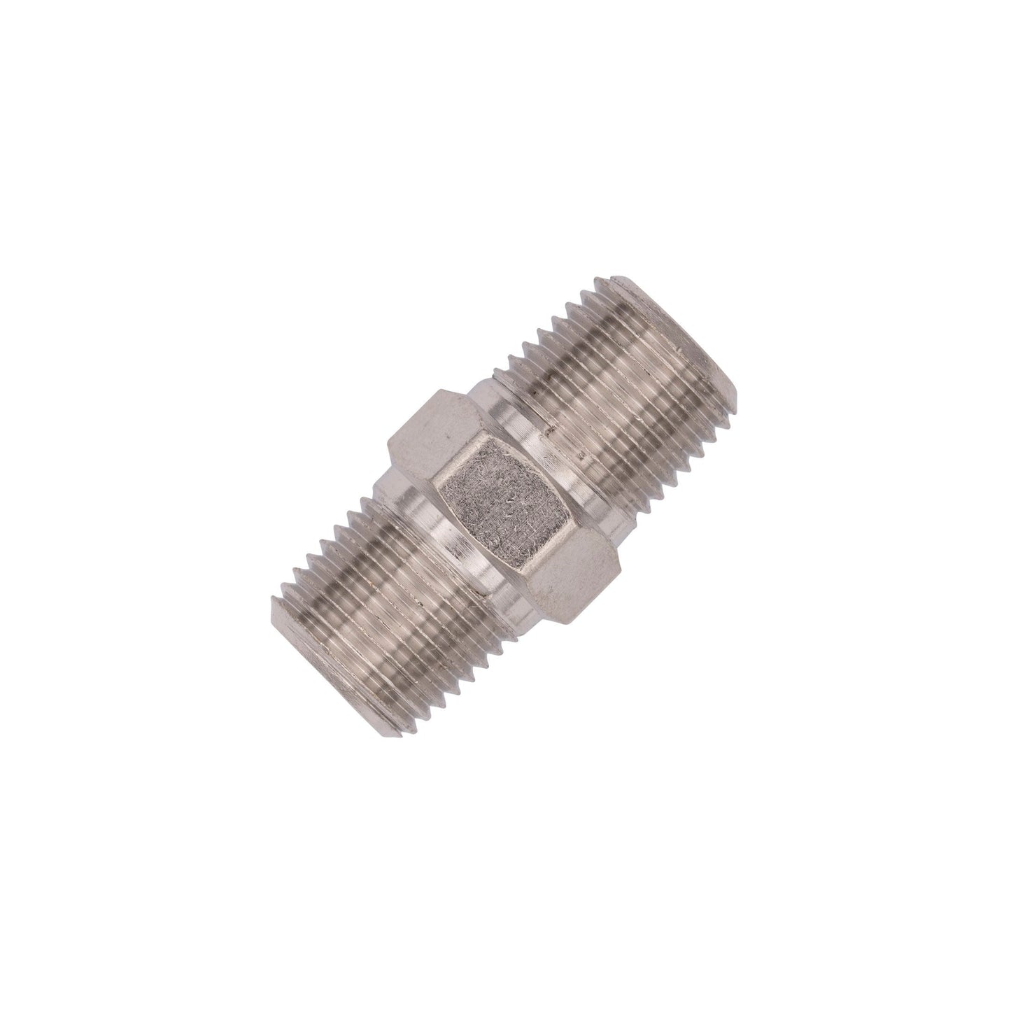 1/8" NPT x 1/8" NPT Straight Fitting - Male/Male