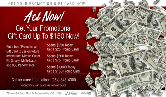 Promotional Gift Card: Cash In Now!