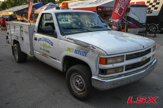 LS Swapped, ProCharged, and Nitrous Injected Work Truck - LSX Magazine October 2019
