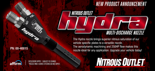 NEW Hydra Multi-Discharge Nitrous Nozzle