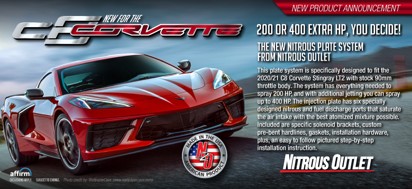 Nitrous Outlet 2020 C8 Corvette Nitrous System Accessories