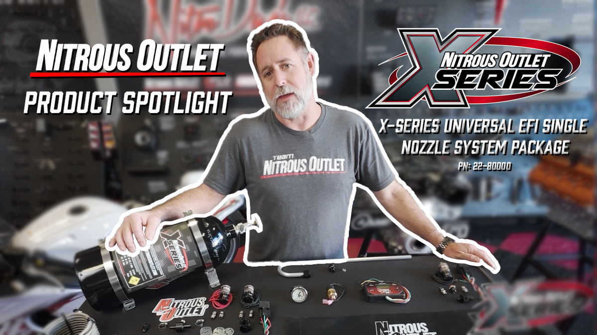 X-Series Universal EFI Single Nozzle System Package – Nitrous Outlet