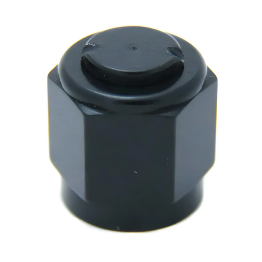 8AN Aluminum Cap (Black)