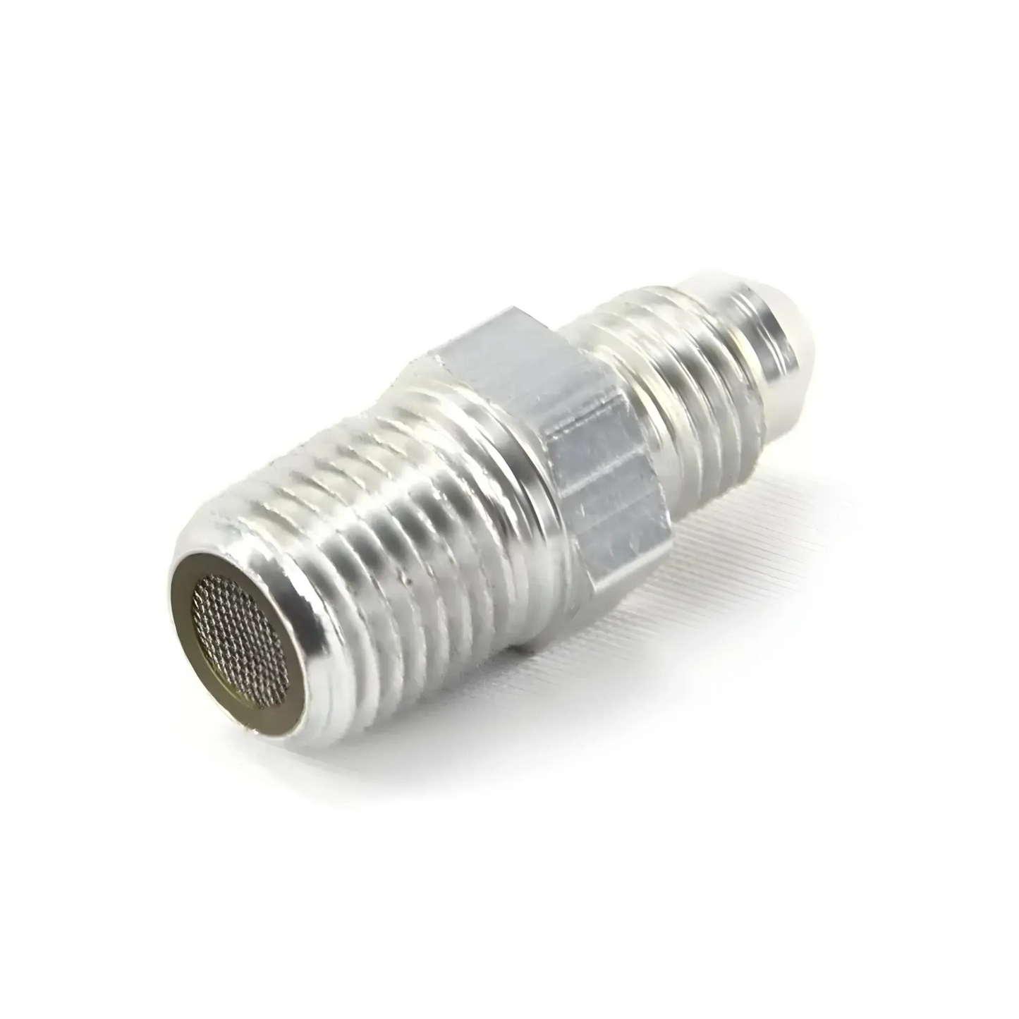 1/4" NPT x 4AN Straight Filter Fitting