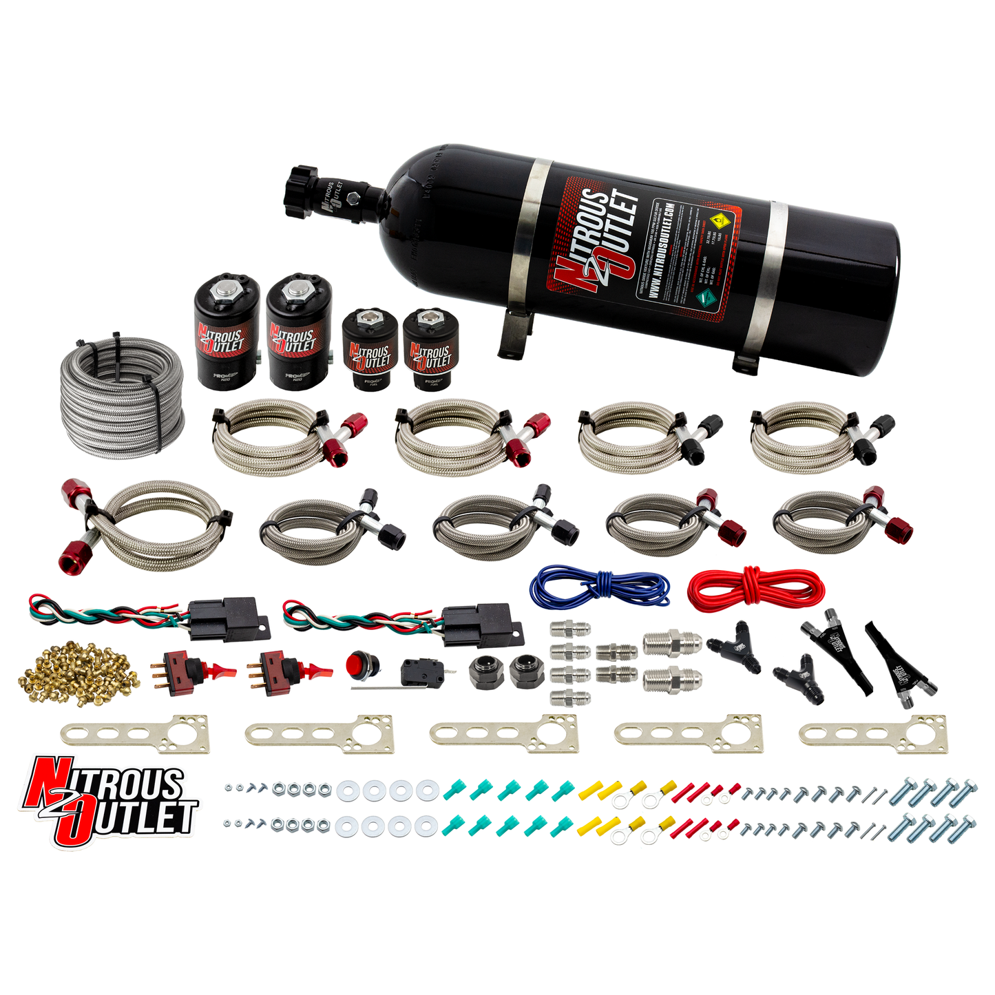 Ford EFI Dual Stage Single Nozzle System