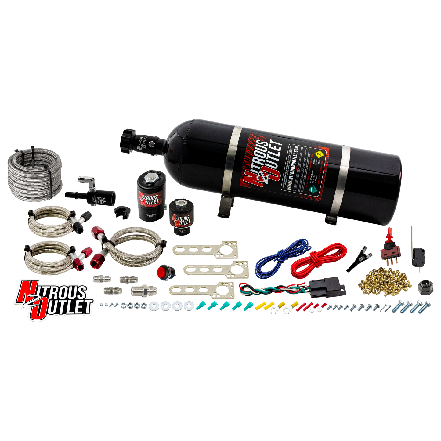 Ford 2011-2018 Mustang/F-150 5.0L Single Nozzle Nitrous System