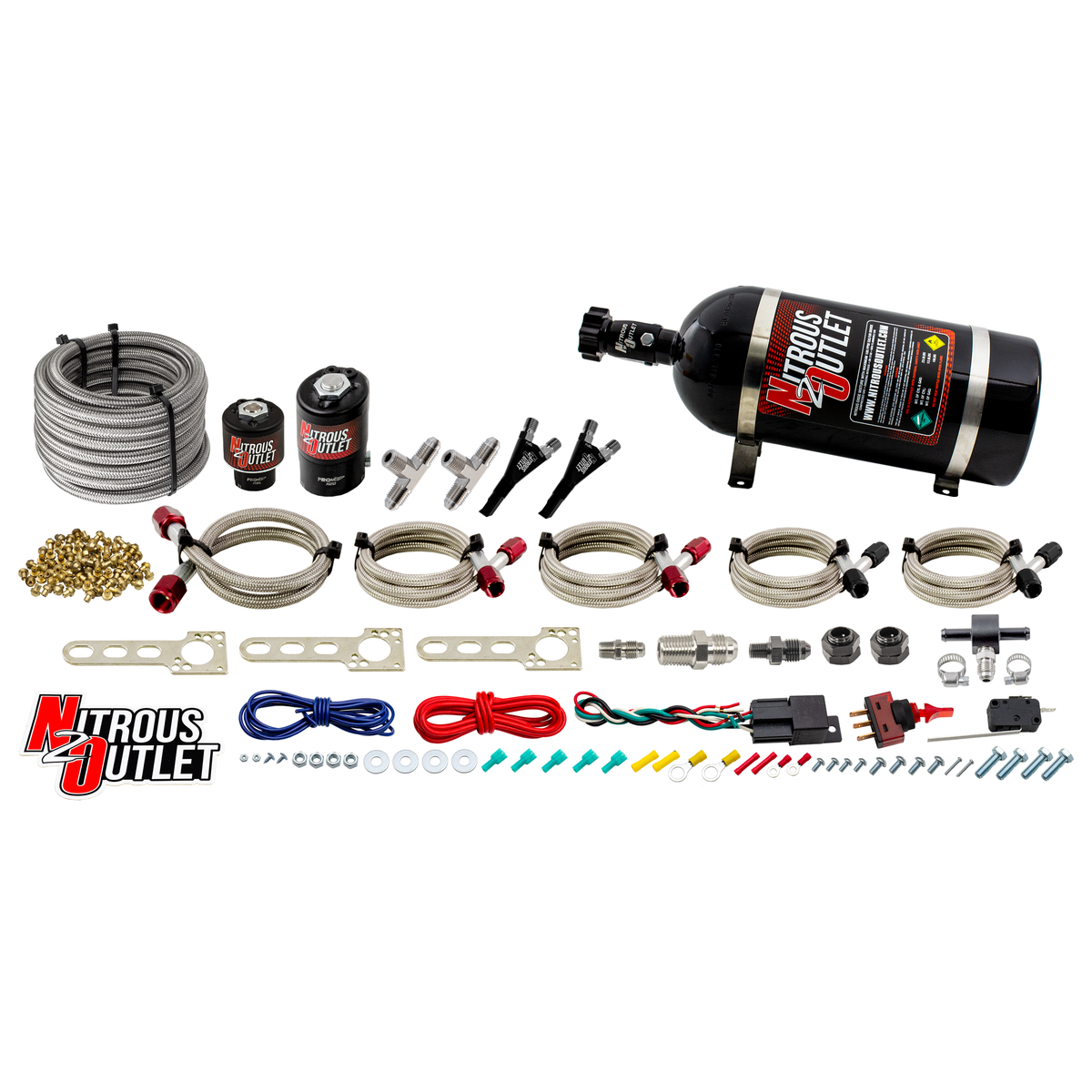 Universal EFI Dual Nozzle System – Nitrous Outlet