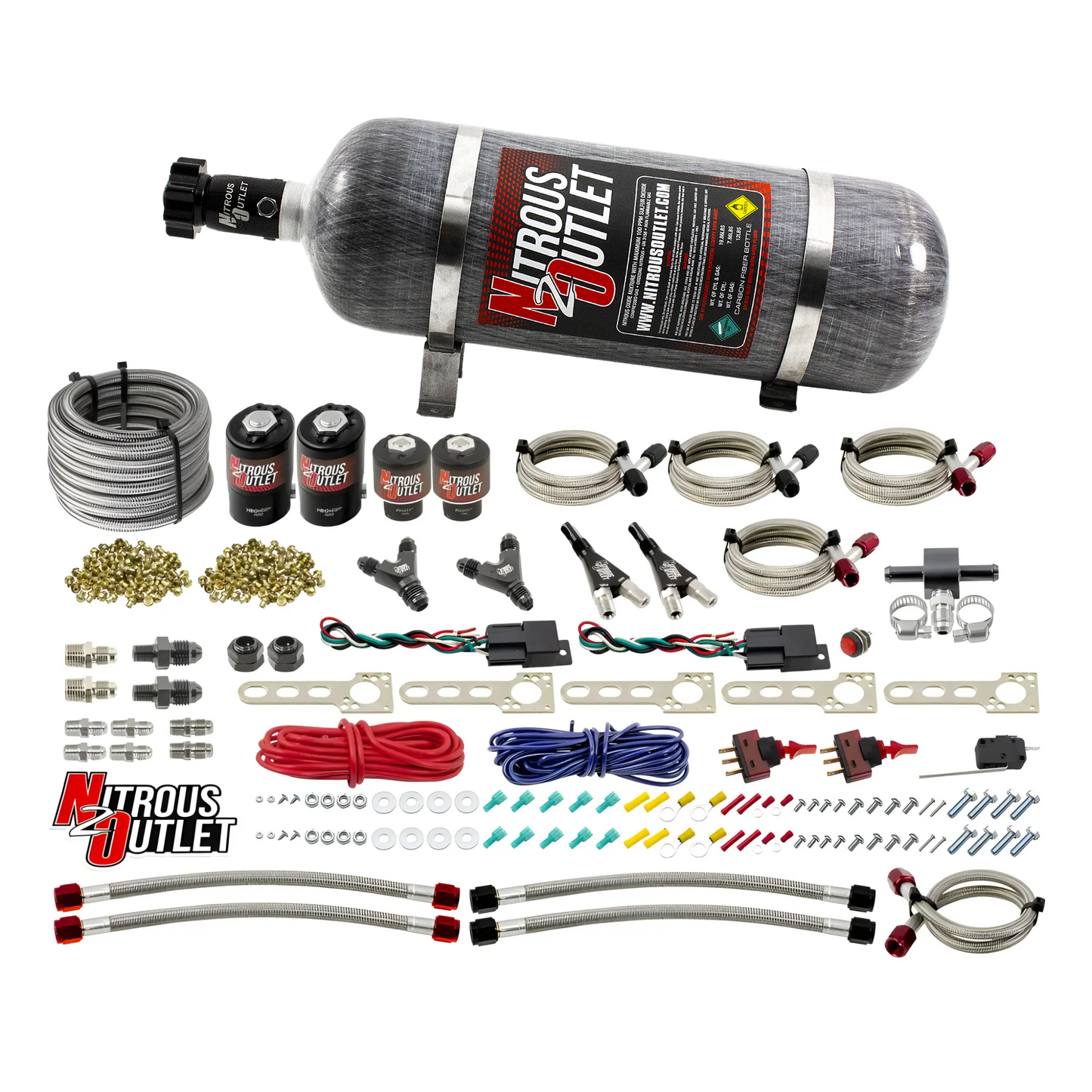 Universal EFI Dual Stage Single Nozzle System