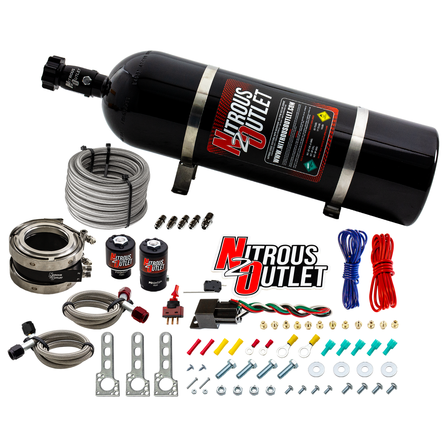 Nitrous Outlet Interspooler 3" Wet Nitrous Plate System