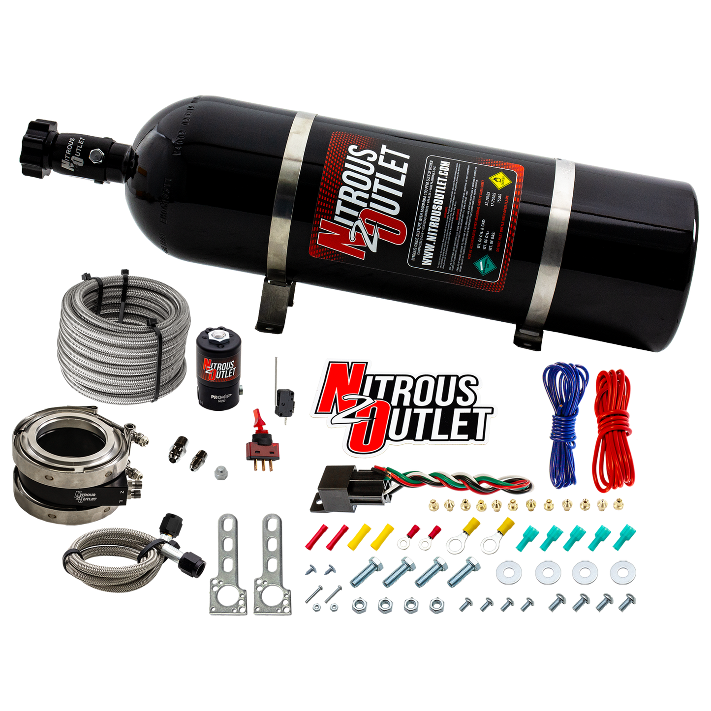 Nitrous Outlet Interspooler 3" Dry Nitrous Plate System