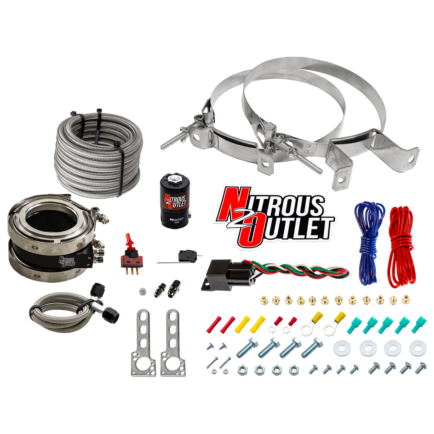 Nitrous Outlet Interspooler 4" Dry Nitrous Plate System