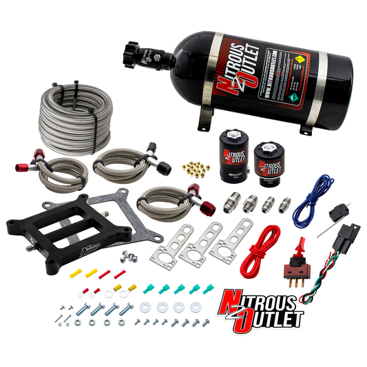 Nitrous Outlet Weekend Warrior Wet 4150 Nitrous Plate System