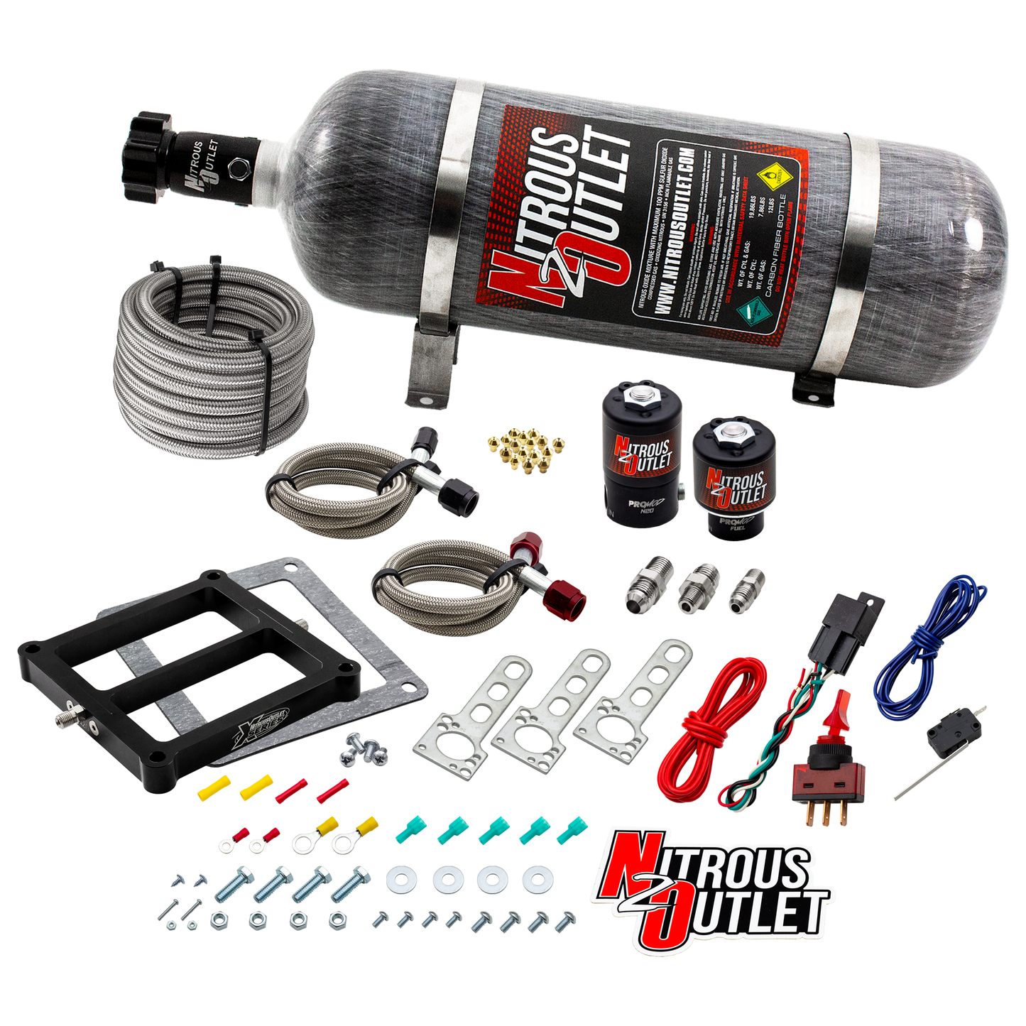 Nitrous Outlet Weekend Warrior Wet 4500 Nitrous Plate System