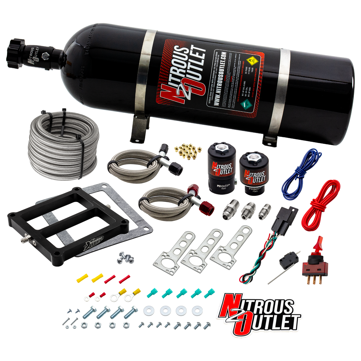 Nitrous Outlet Weekend Warrior Wet 4500 Nitrous Plate System