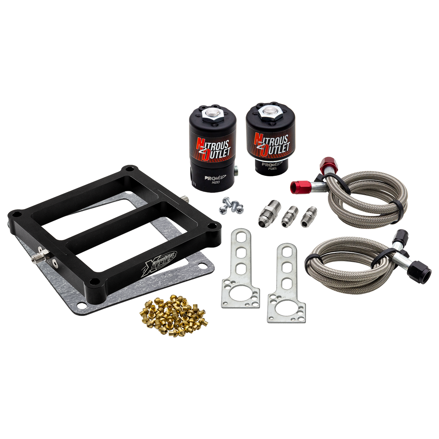 Nitrous Outlet Weekend Warrior X-Series 4500 Plate System Solenoids Forward Conversion