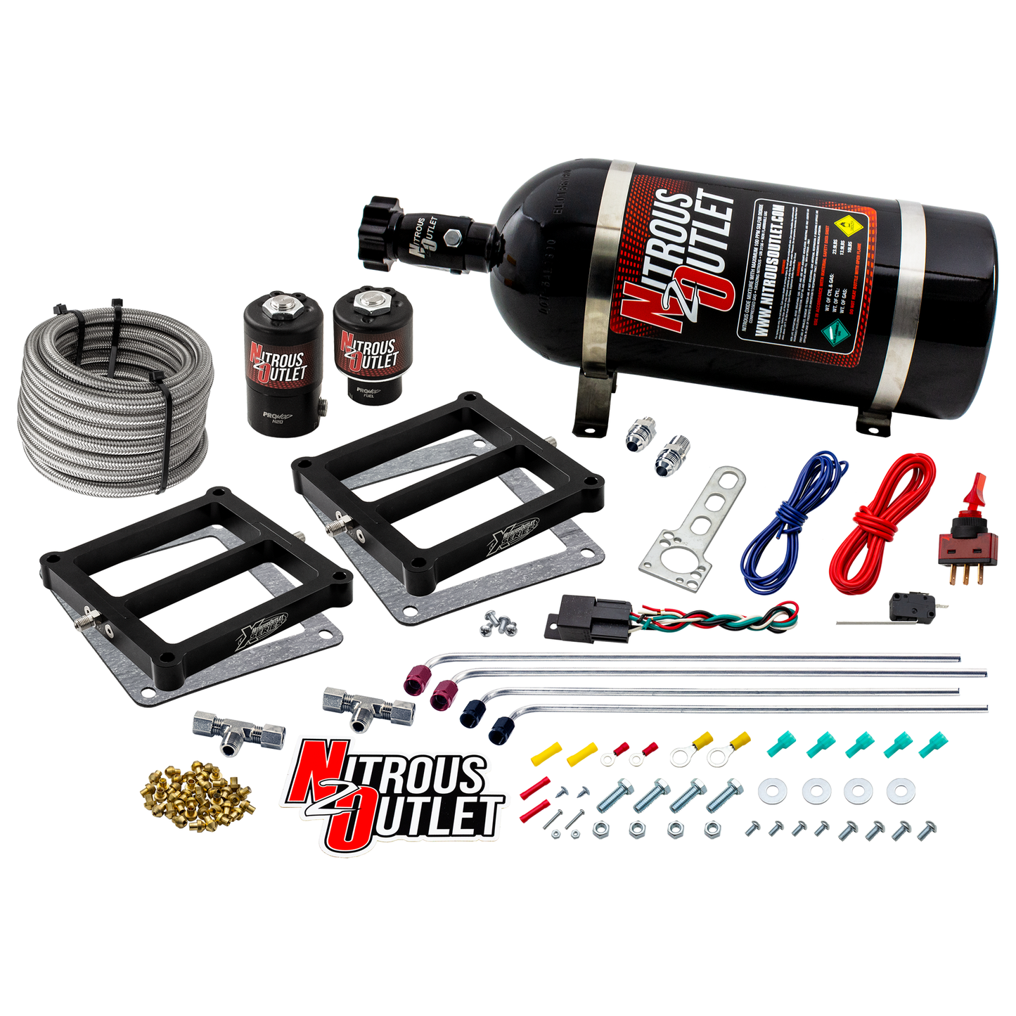 Nitrous Outlet Weekend Warrior 4500 Dual Plate Tunnel Ram System