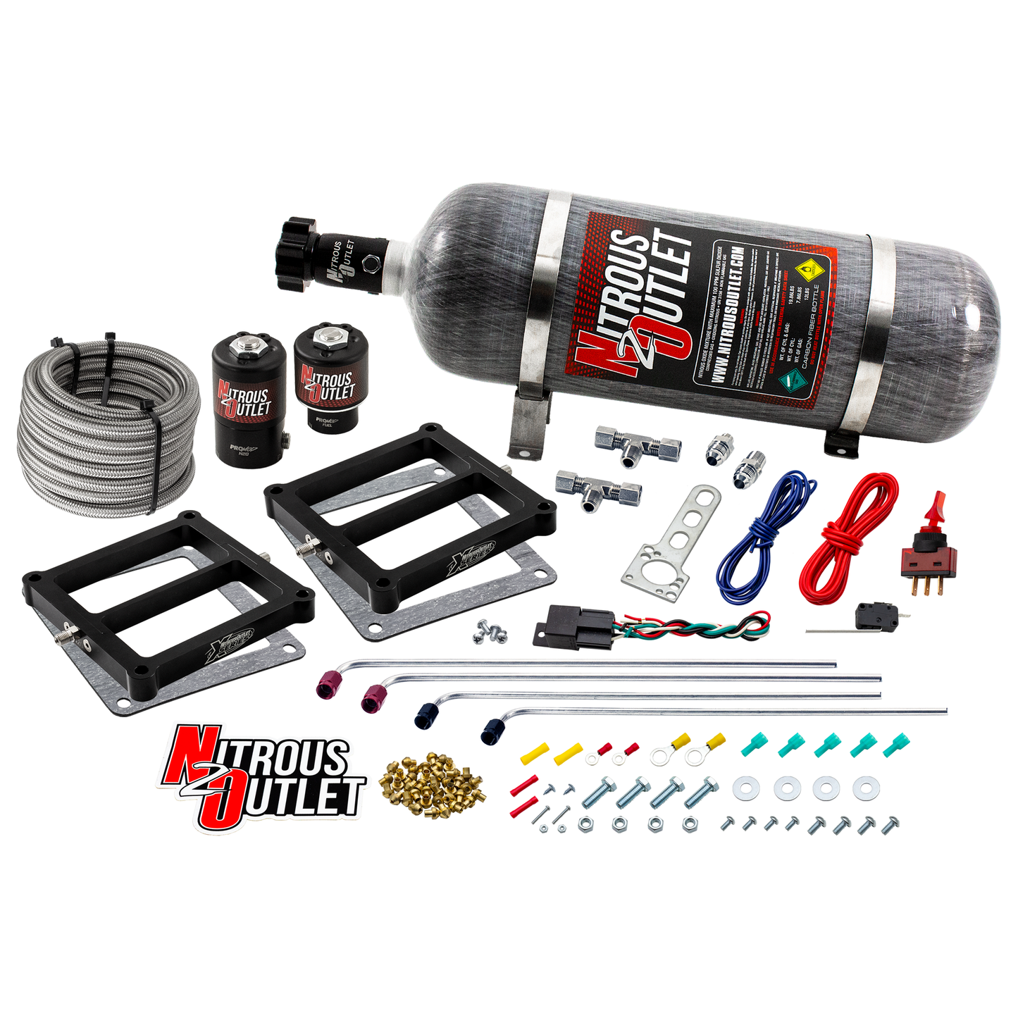 Nitrous Outlet Weekend Warrior 4500 Dual Plate Tunnel Ram System