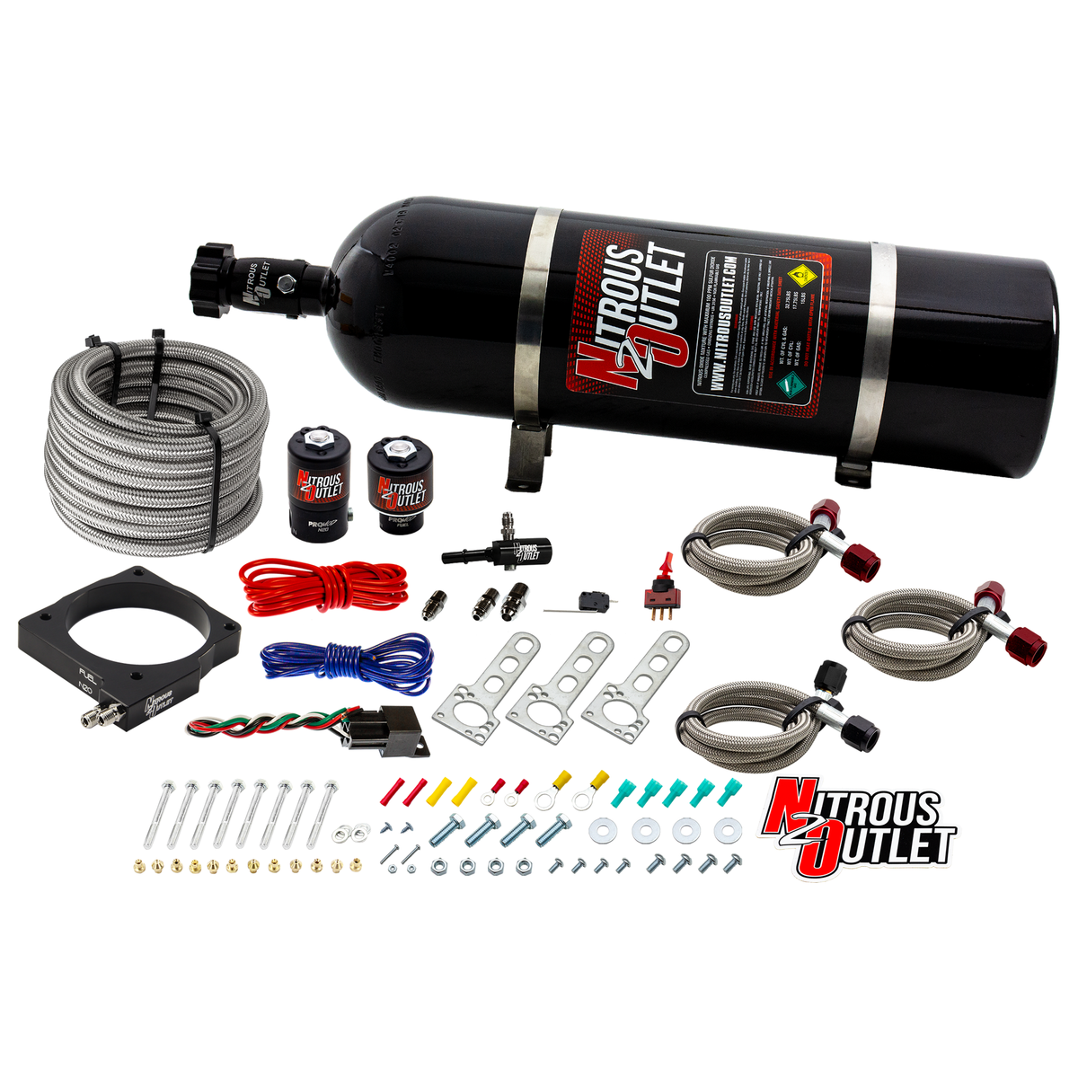 Mopar 6.1 85mm Hemi Plate System – Nitrous Outlet