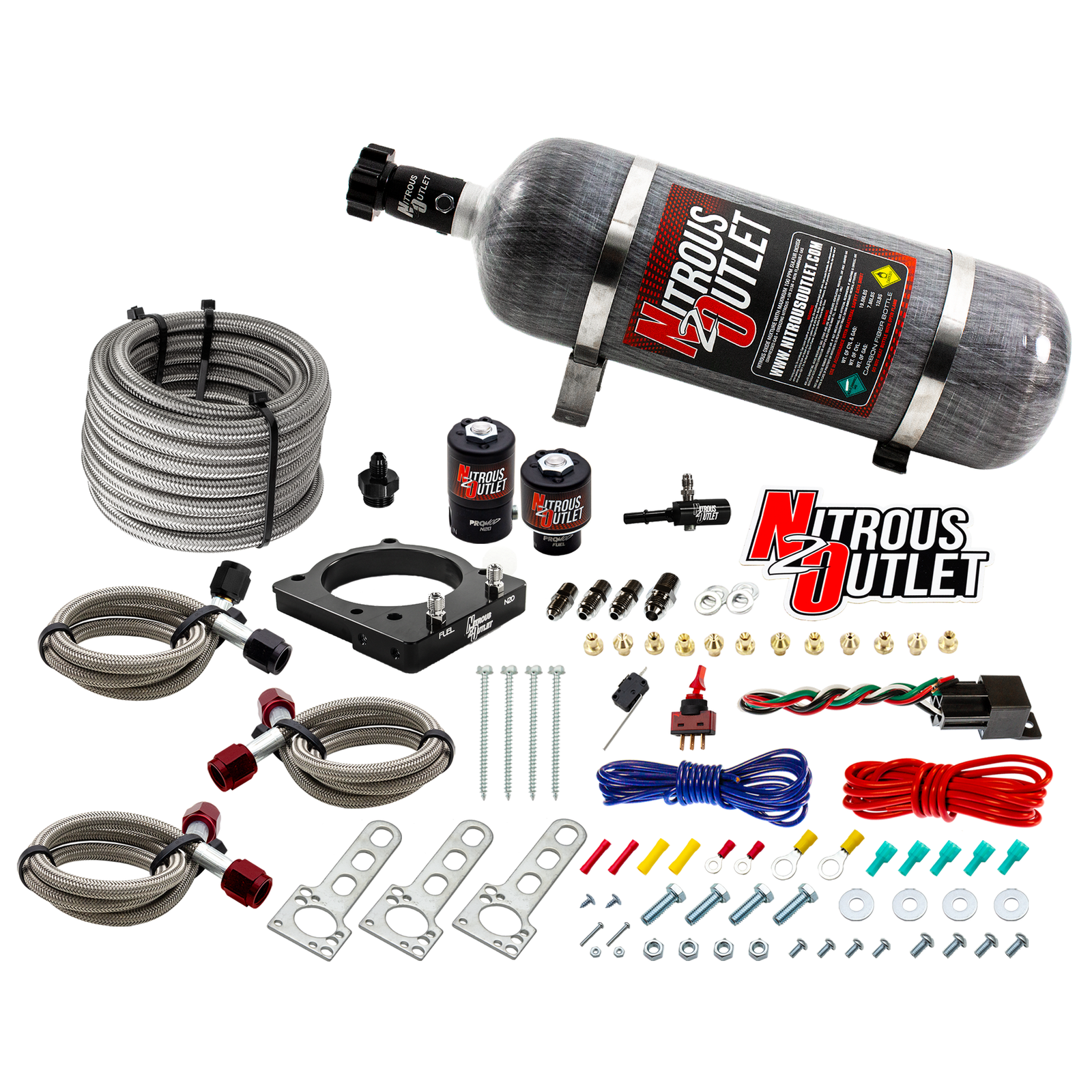 Mopar 85mm 6.4L Hemi Plate System – Nitrous Outlet