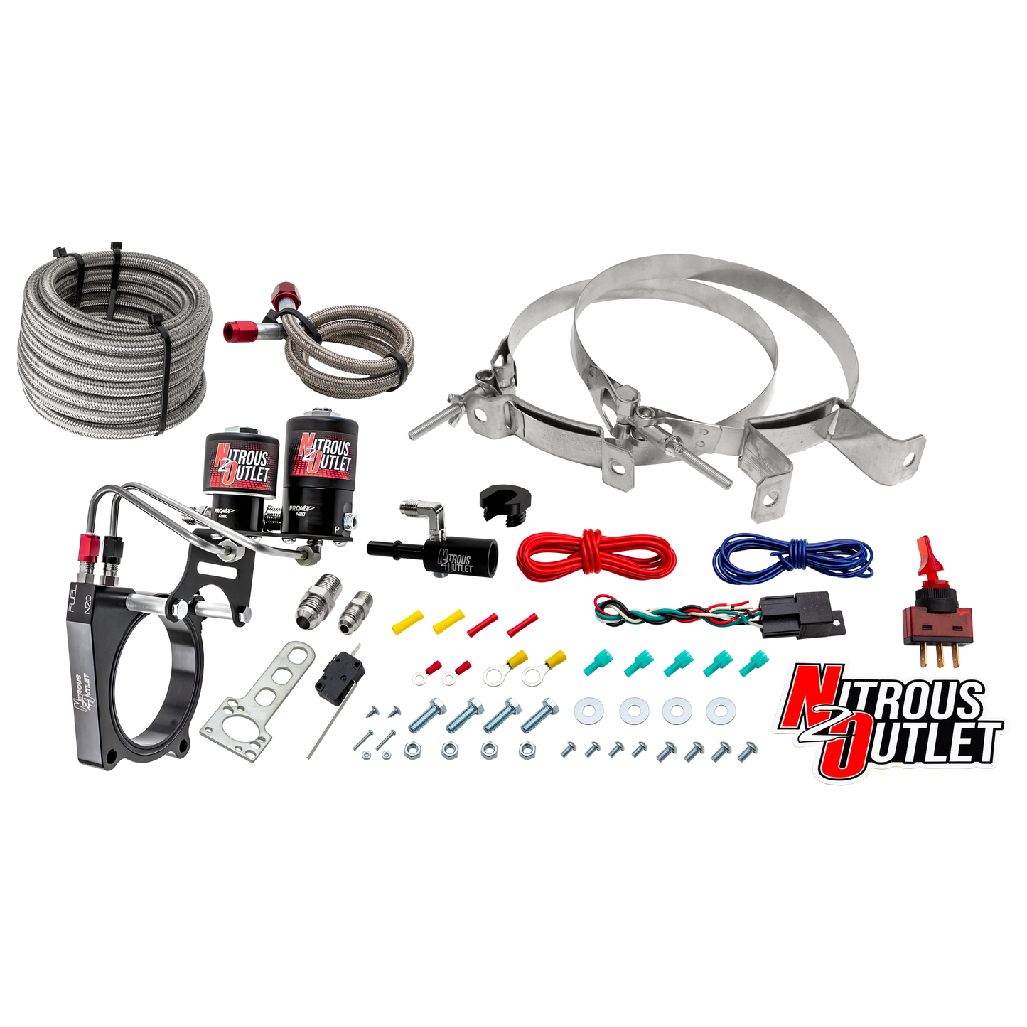 Ford Mustang GT/F-150 5.0L Hardline Nitrous Plate System (2011-17)