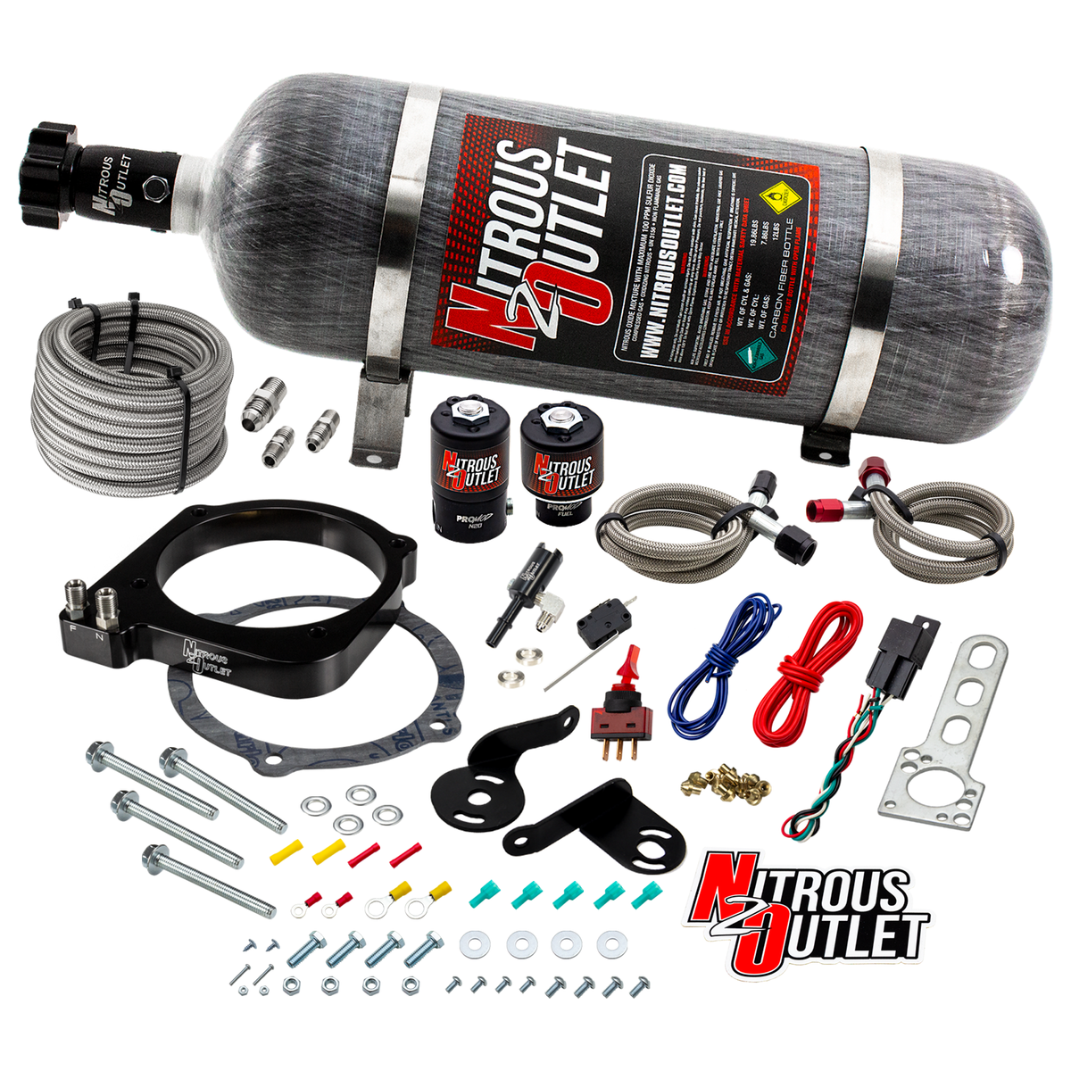 Mopar 2015-2023 SRT Hellcat 6.2L Hemi 108mm Nitrous Plate System