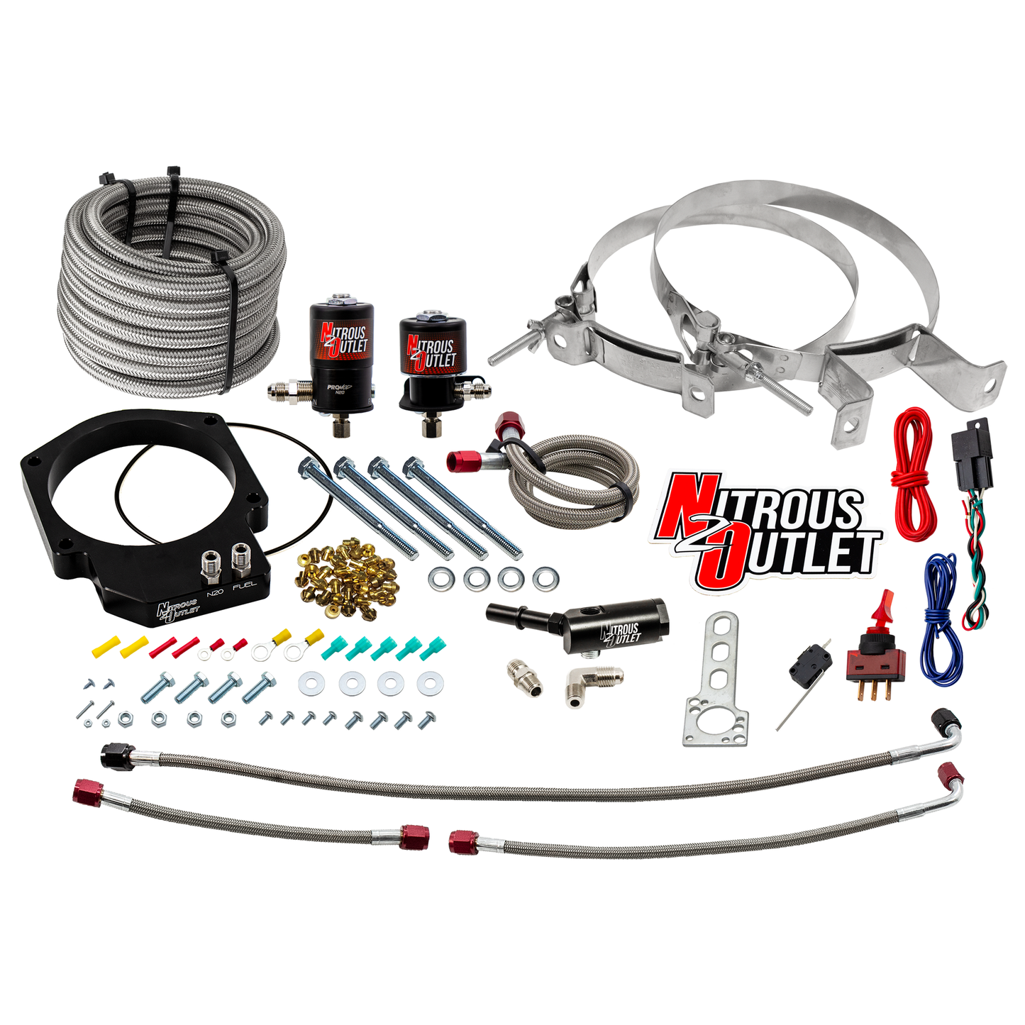 Nitrous Outlet GM LT4 2017-2021 ZL1 Camaro 103mm Throttle Body Plate System - Gas/E85 (5-55 psi)(50-200hp)