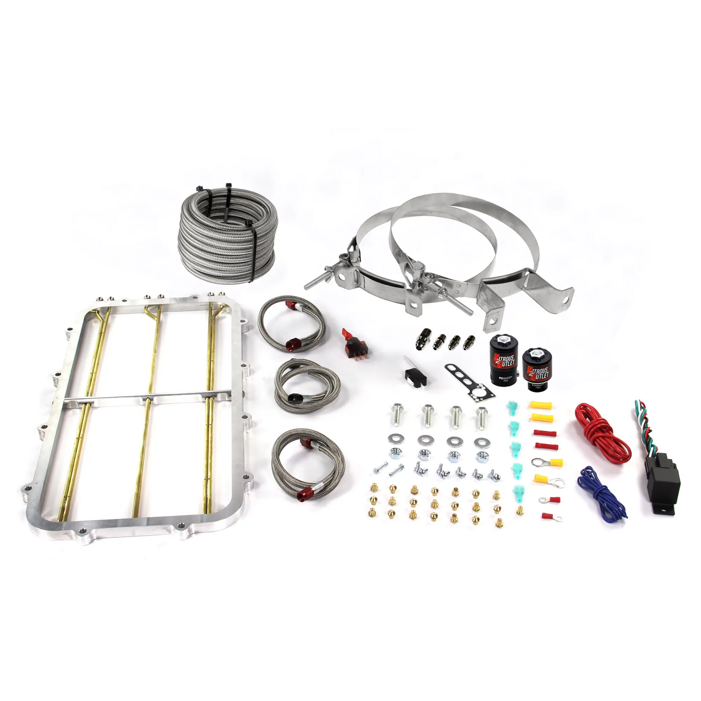 Holley Hi Ram Single Stage Nitrous Spacer Plate System
