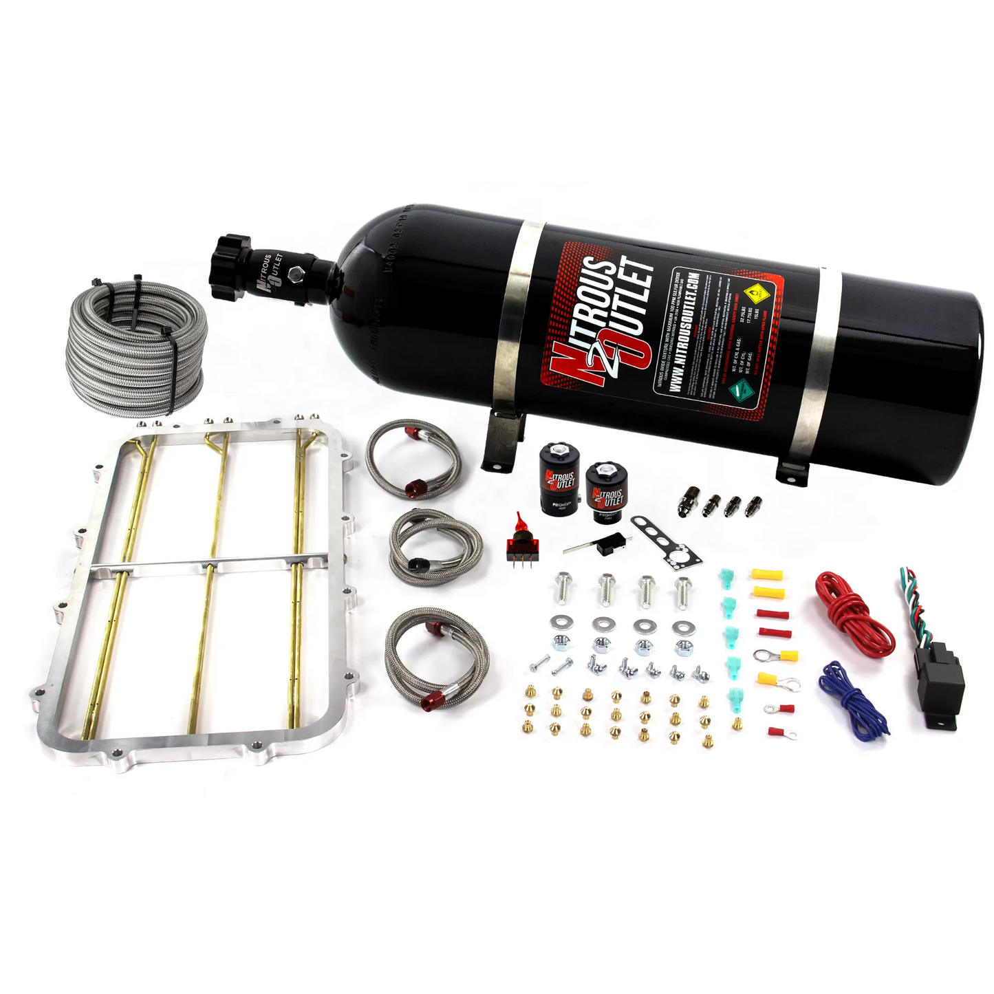 Holley Hi Ram Single Stage Nitrous Spacer Plate System