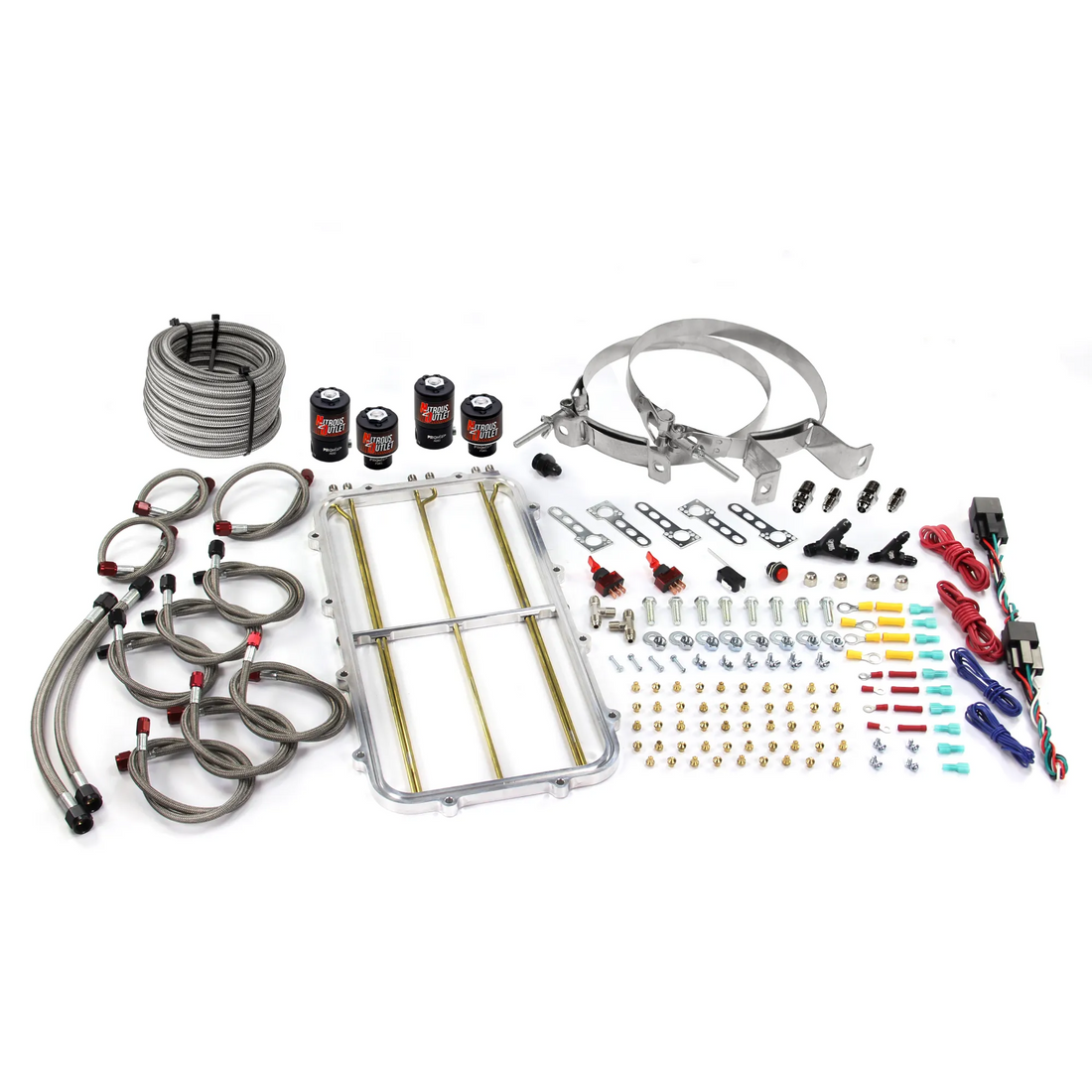 Nitrous Express Holley High Ram Plenum Nitrous Plate Conversion
