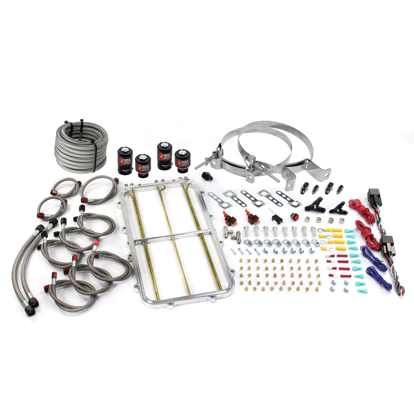 Holley Hi Ram Dual Stage Nitrous Spacer Plate System