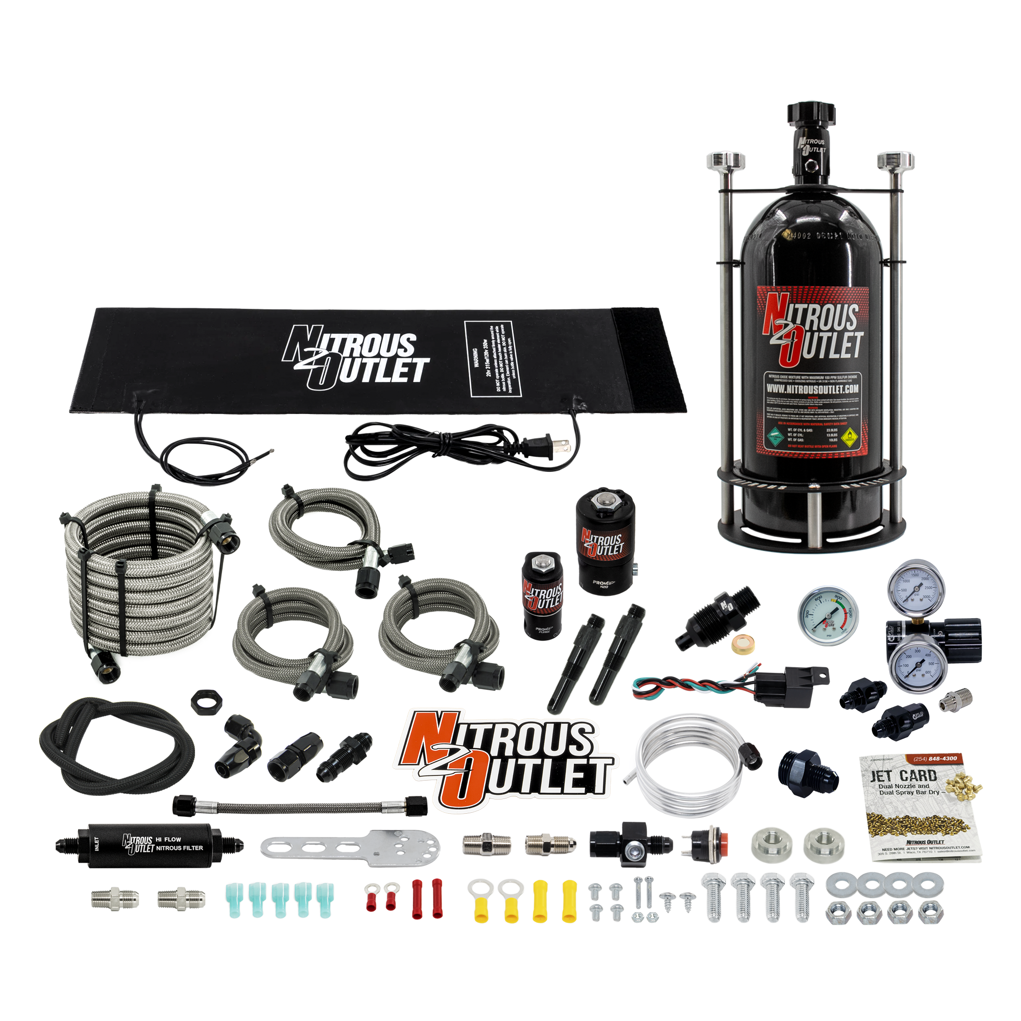 Level 3 Dry Dual Nozzle Boost-N-Juice System Package (50-300 HP