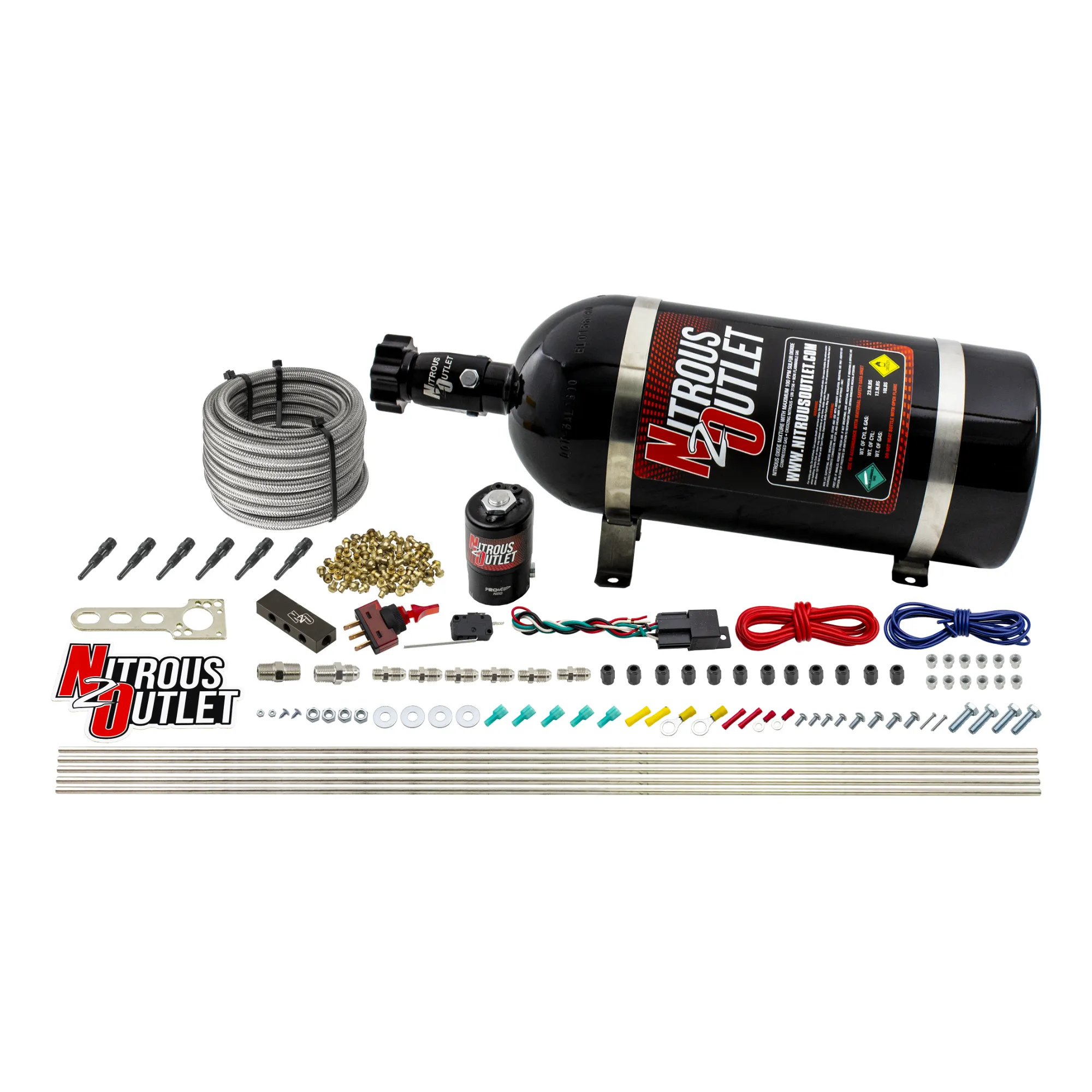 6 Cylinder 1 Solenoid Dry Direct Port System With Distribution Block