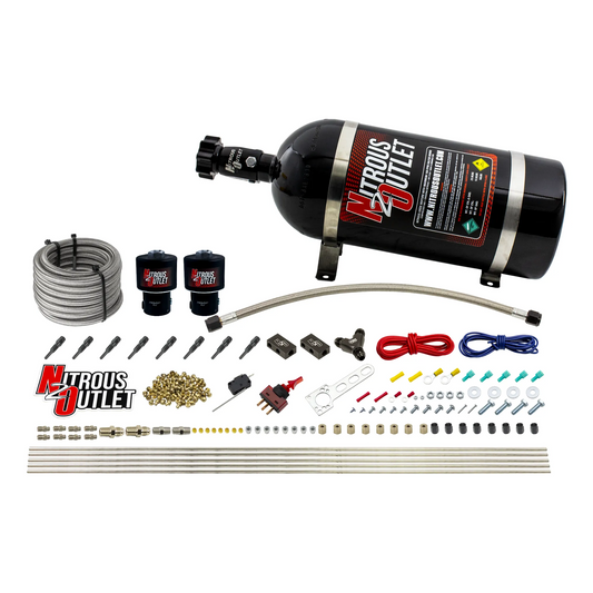 8 Cylinder Dry Direct Port System - .178 Nitrous